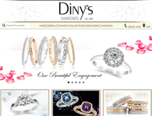 Tablet Screenshot of dinys.com